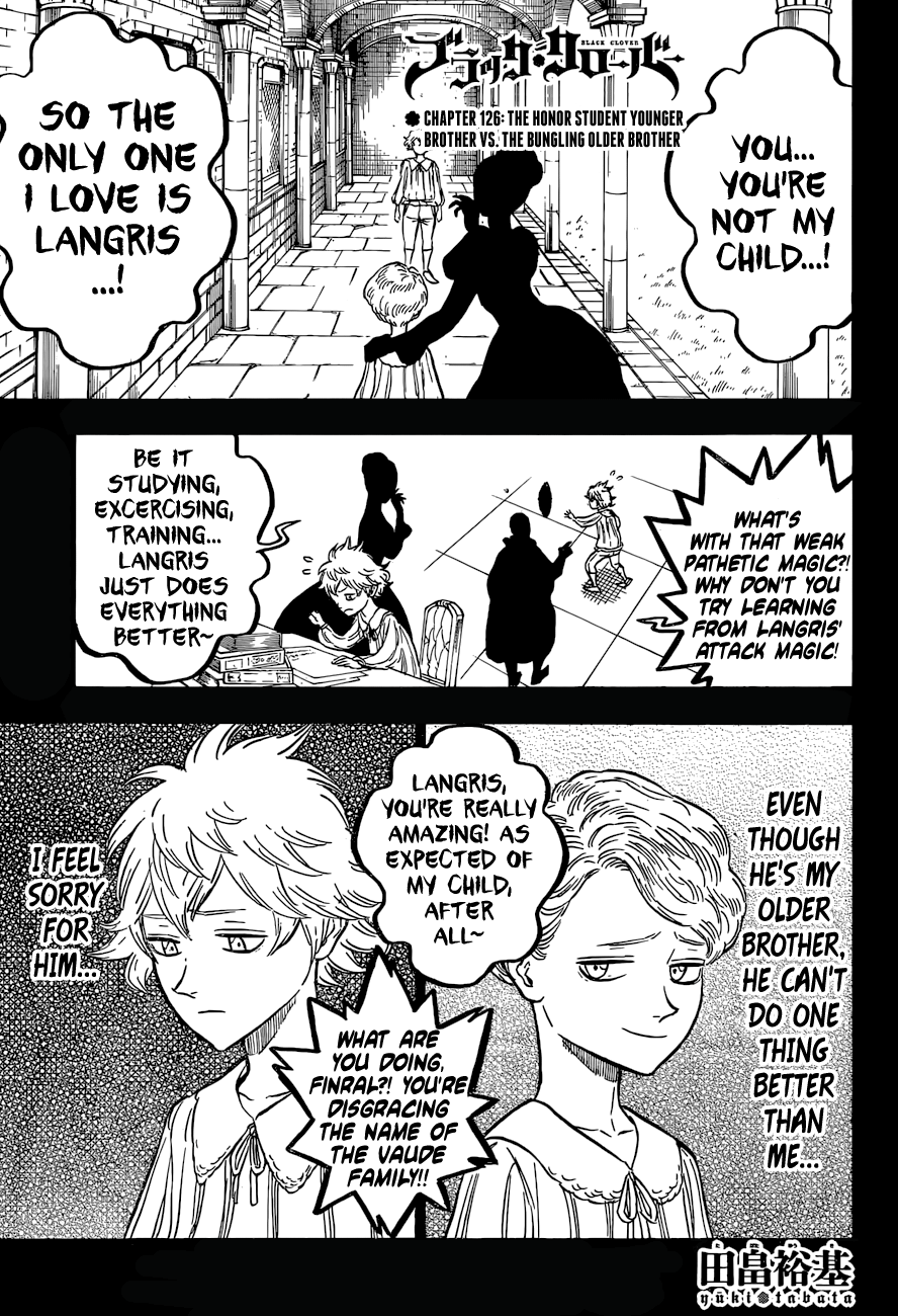 Black Clover chapter 128 page 1