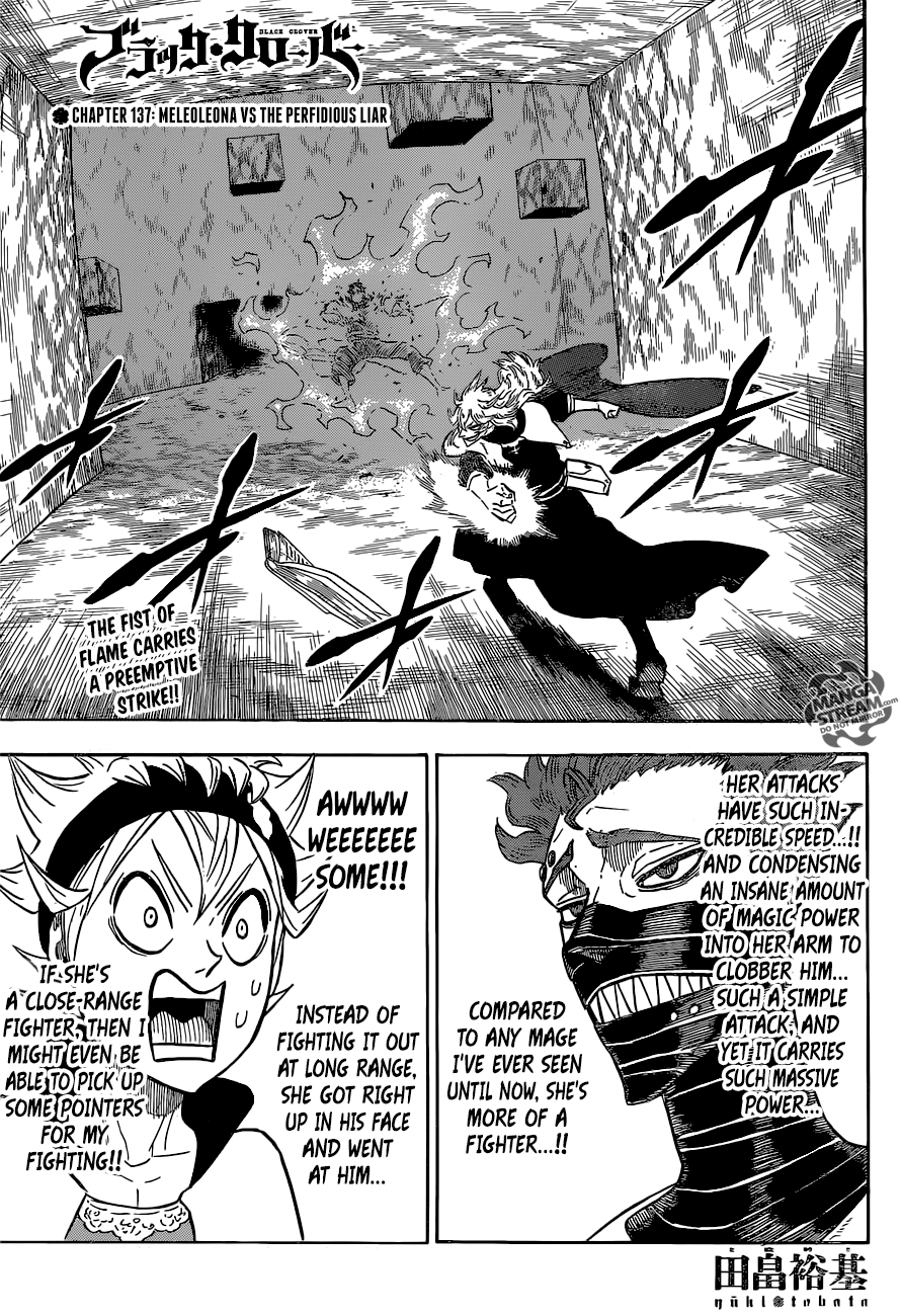 Black Clover chapter 139 page 1