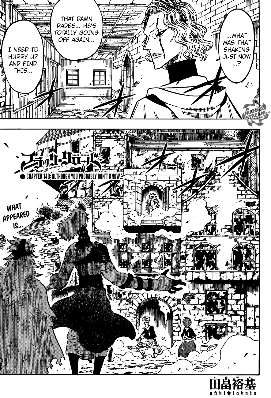 Black Clover chapter 142 page 1