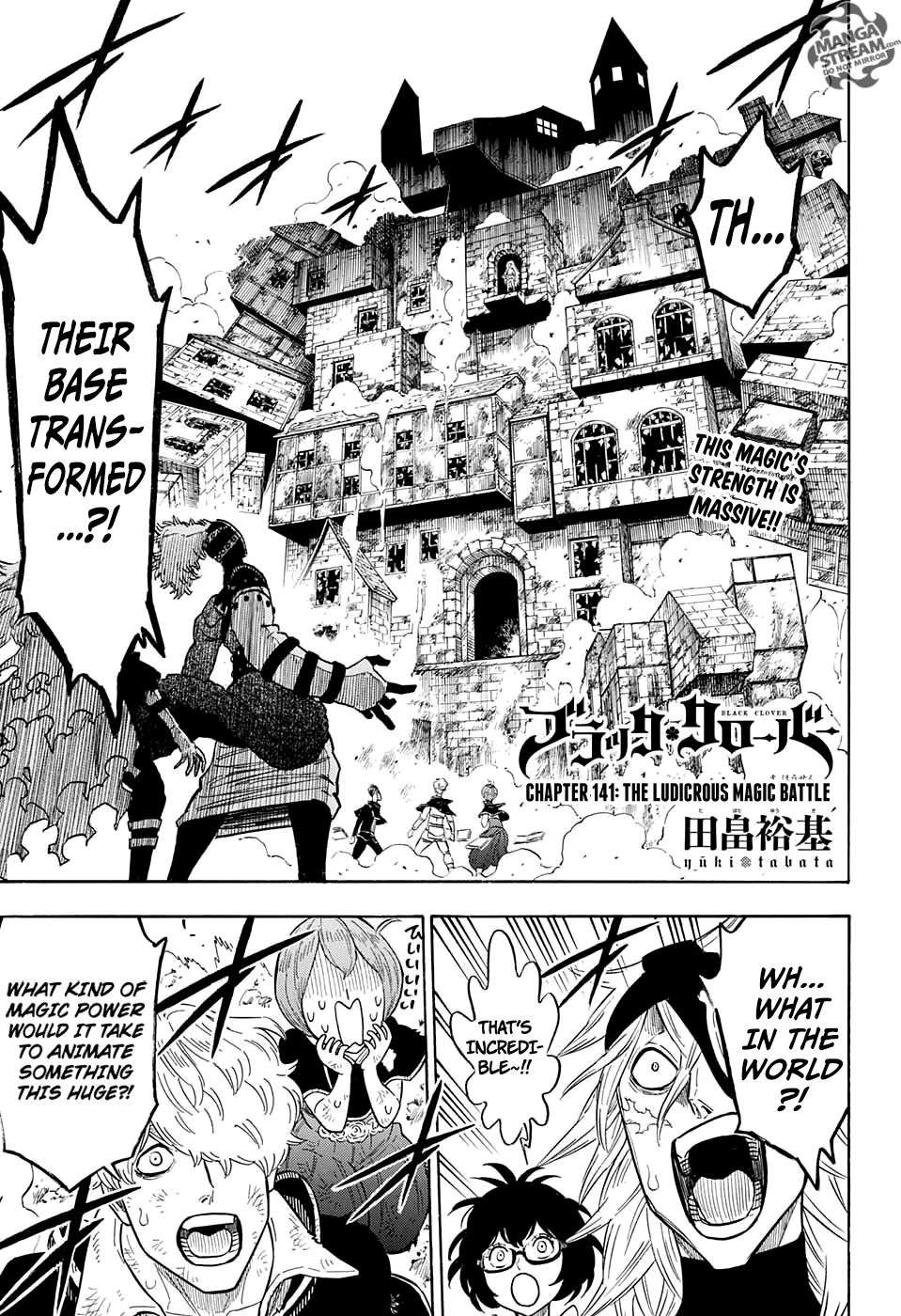 Black Clover chapter 143 page 1