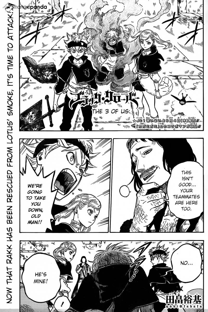 Black Clover chapter 16 page 1