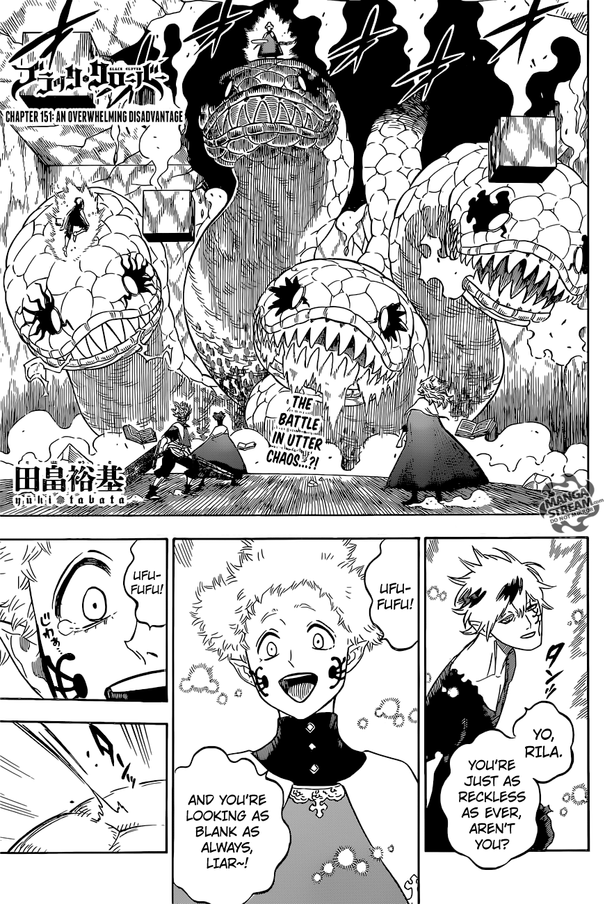 Black Clover chapter 153 page 1