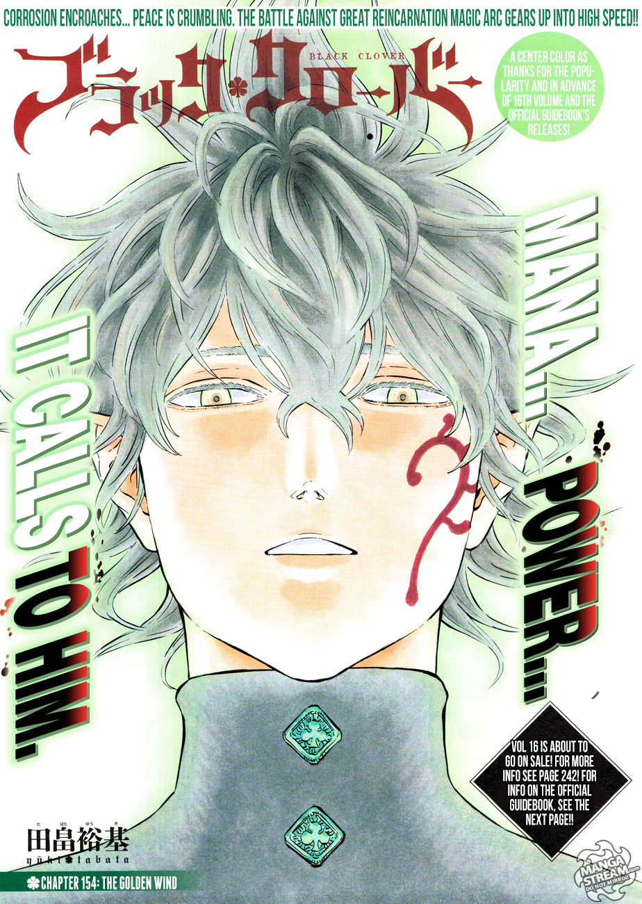 Black Clover chapter 156 page 1