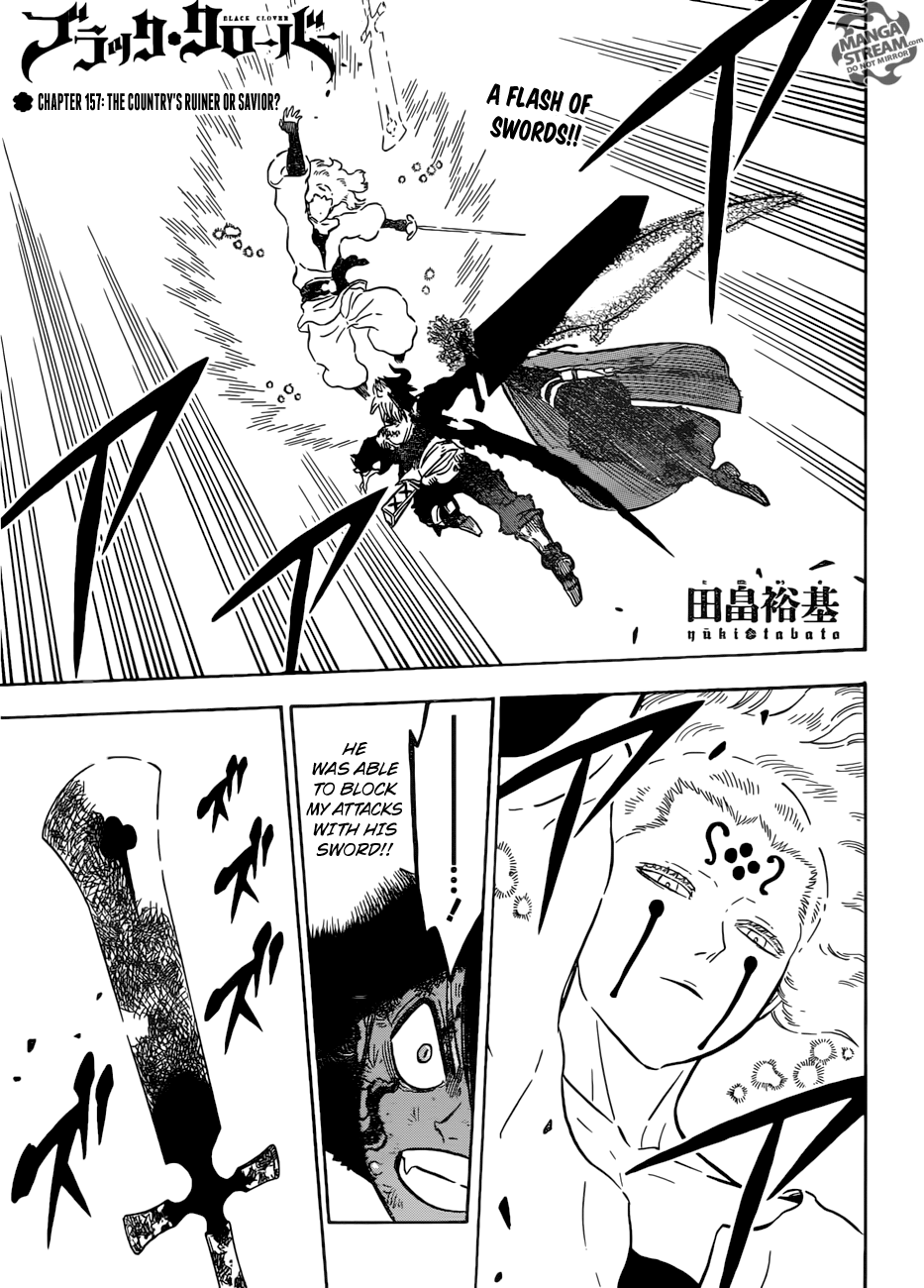 Black Clover chapter 159 page 1