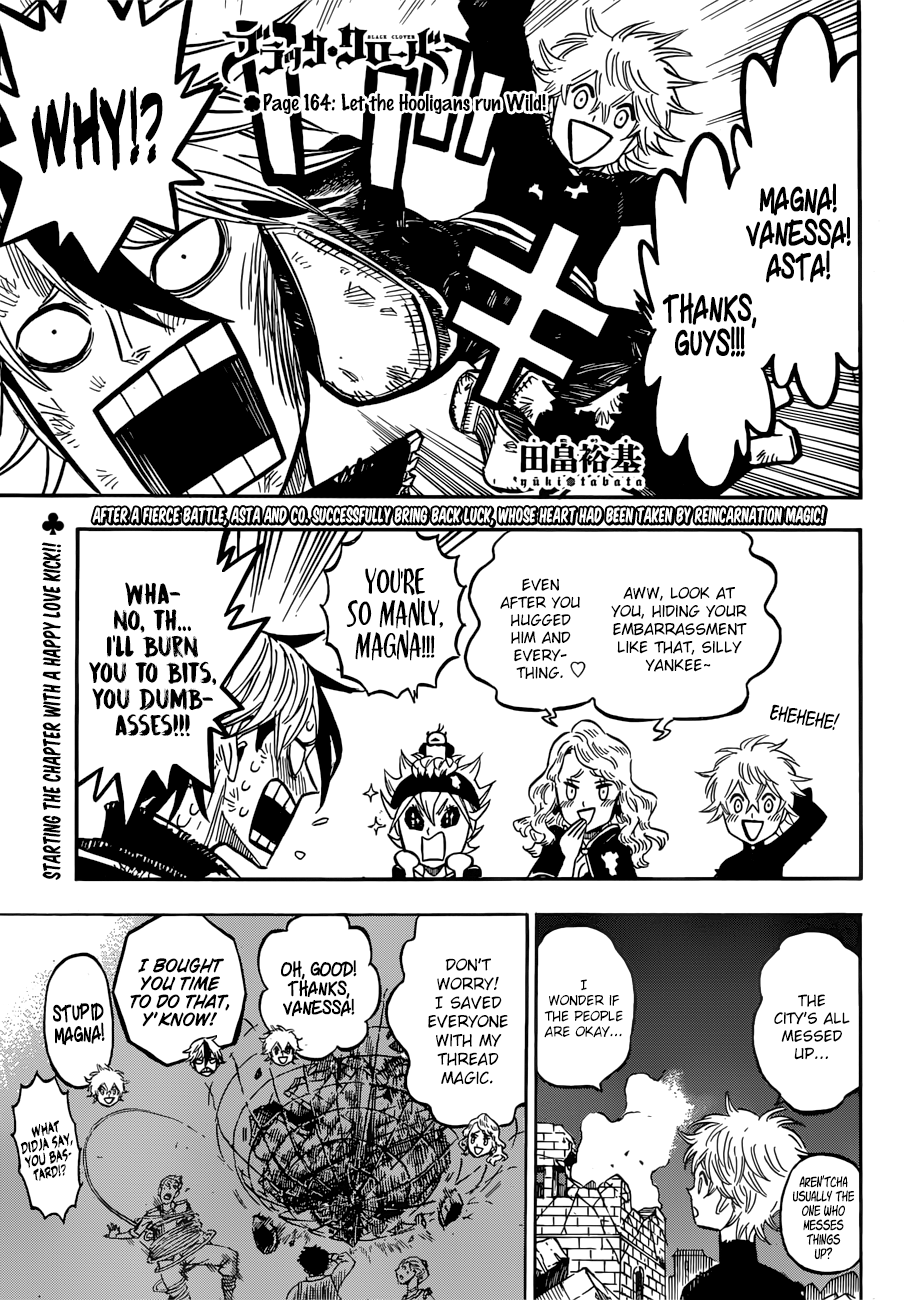 Black Clover chapter 166 page 1