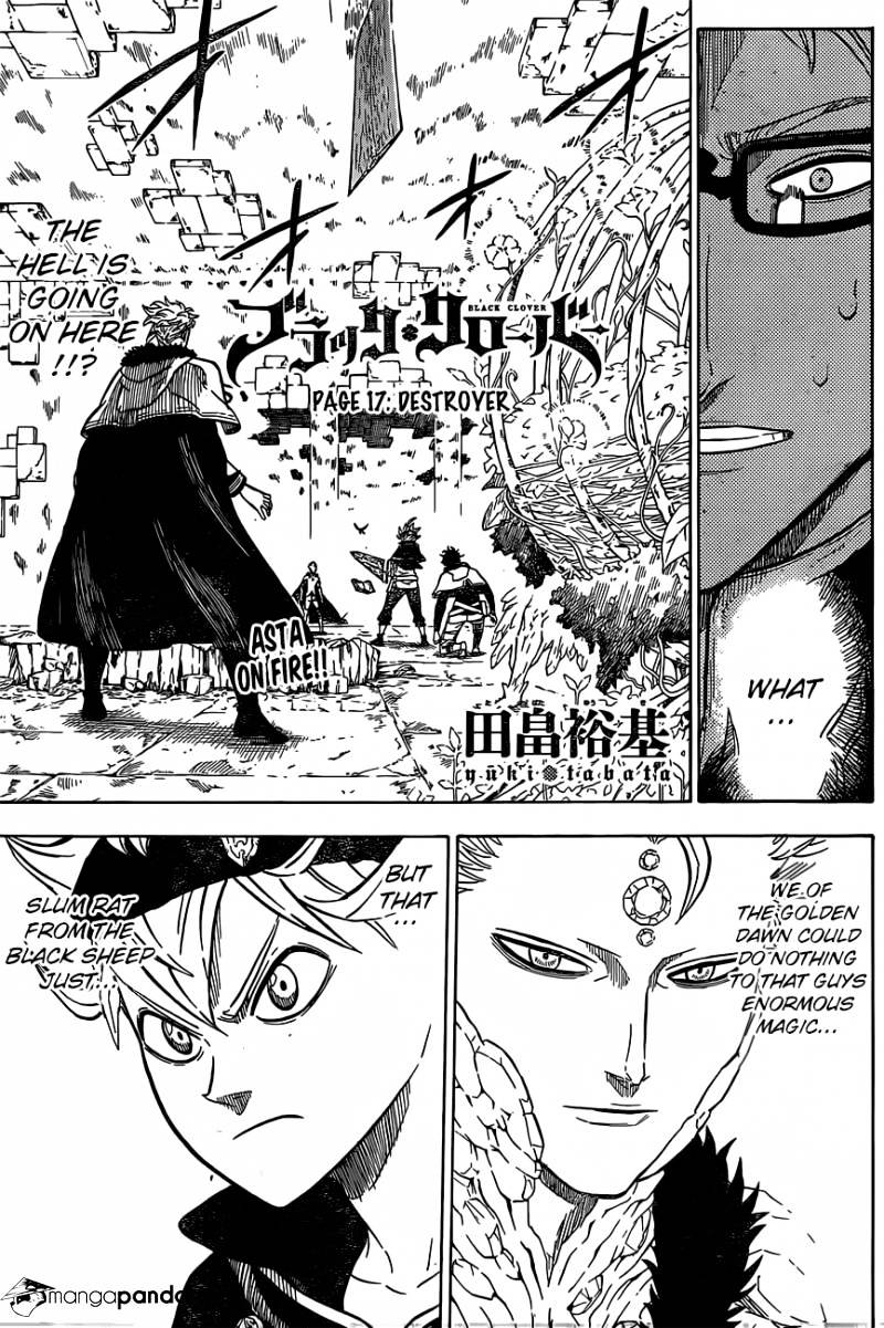 Black Clover chapter 18 page 1