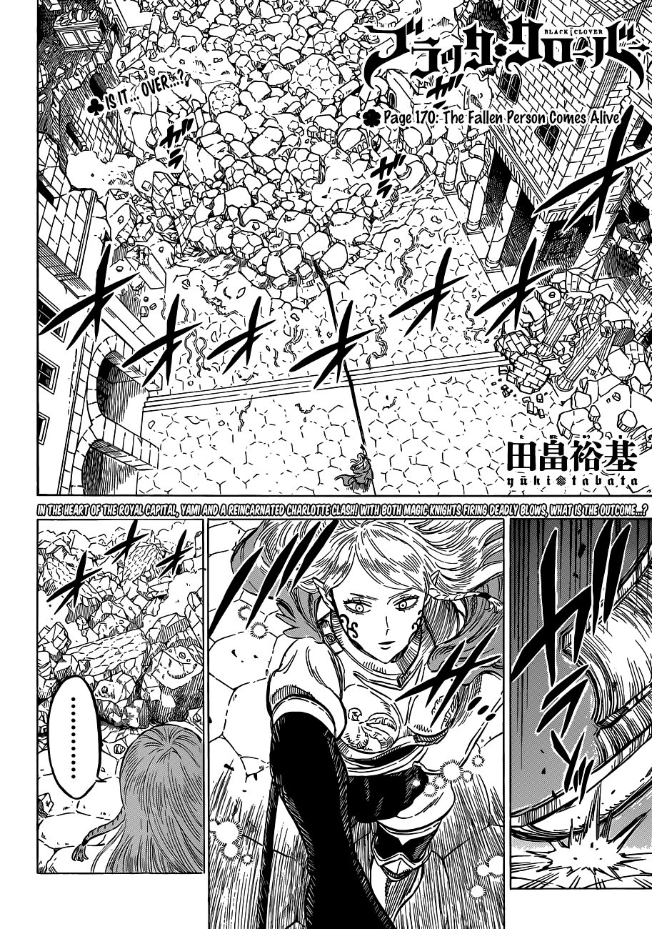 Black Clover chapter 172 page 3