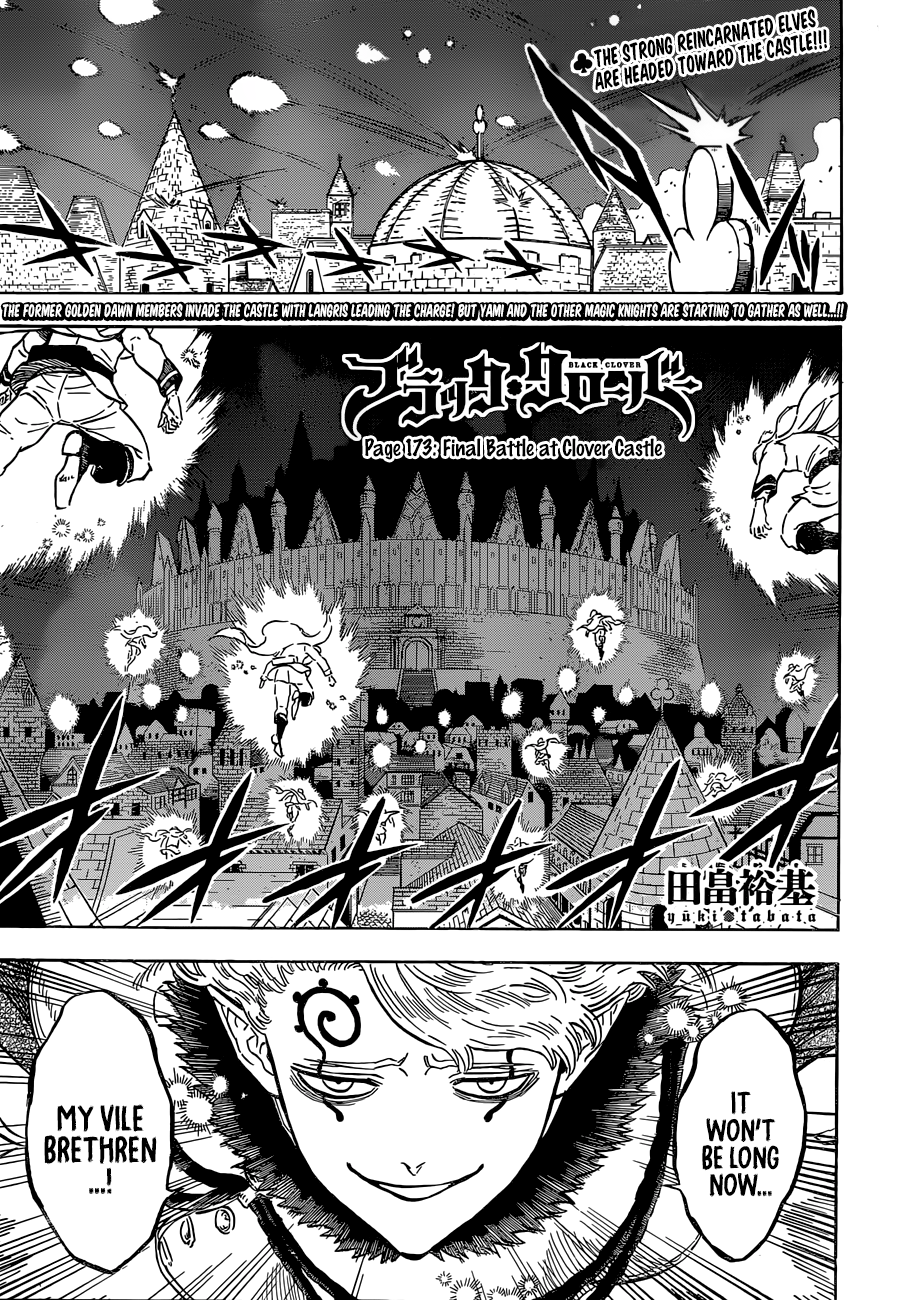Black Clover chapter 175 page 1