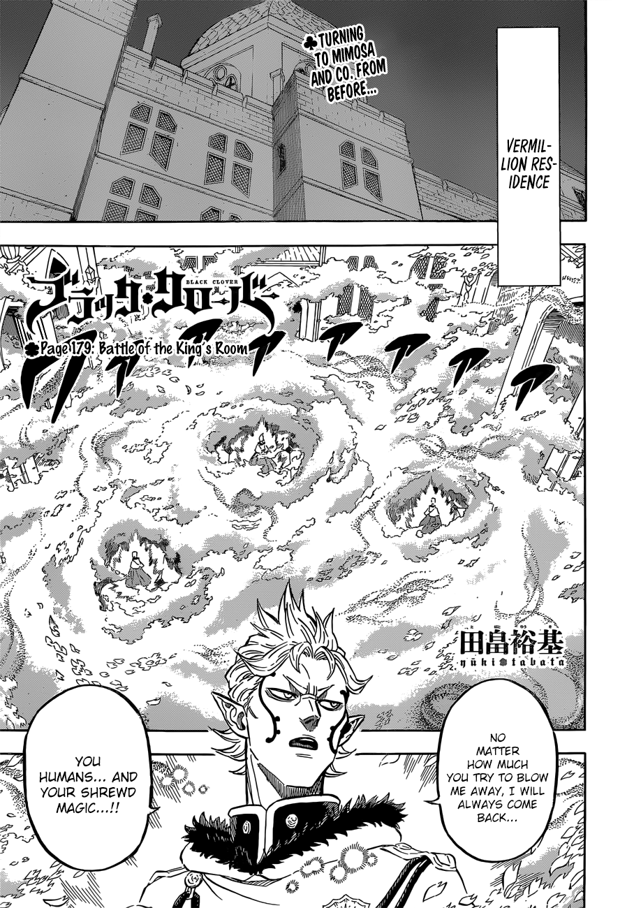 Black Clover chapter 181 page 1