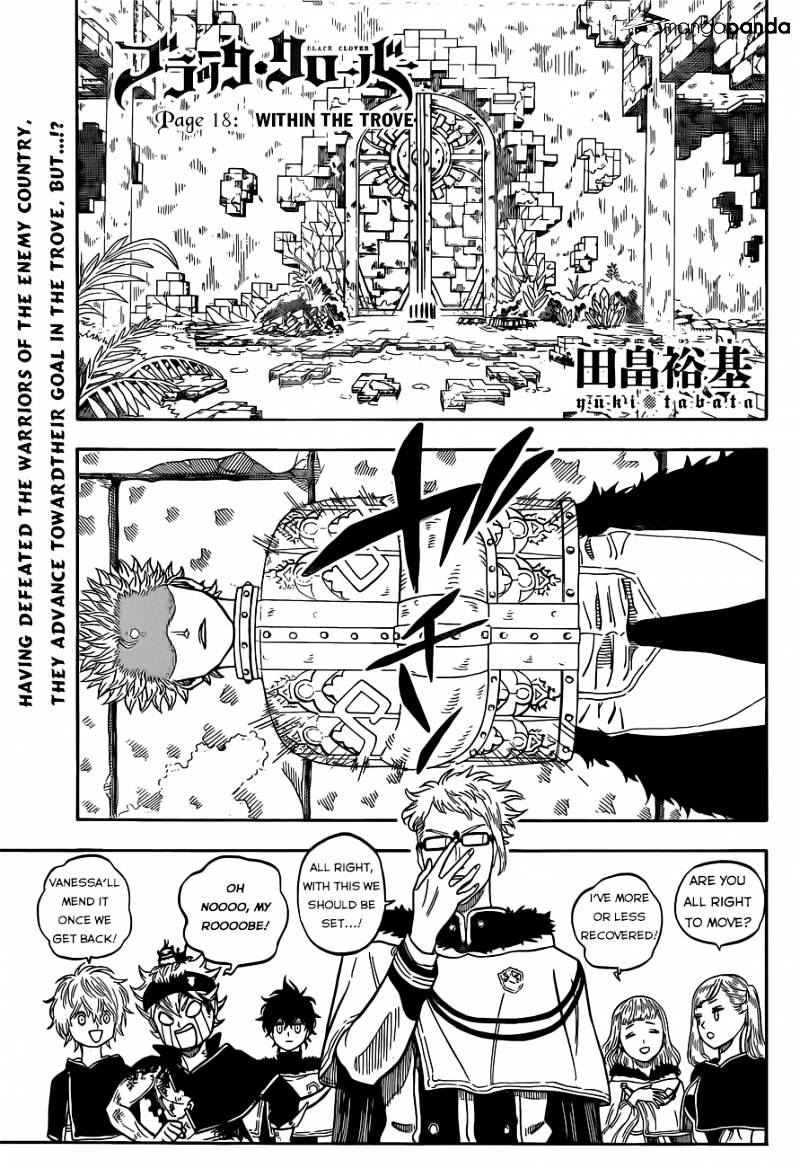 Black Clover chapter 19 page 1