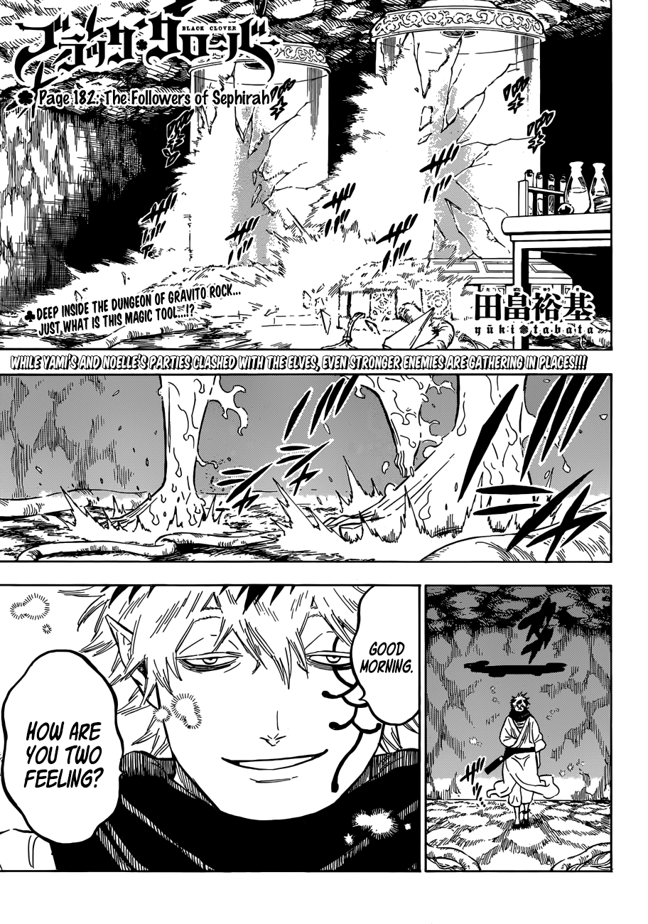 Black Clover chapter 184 page 1