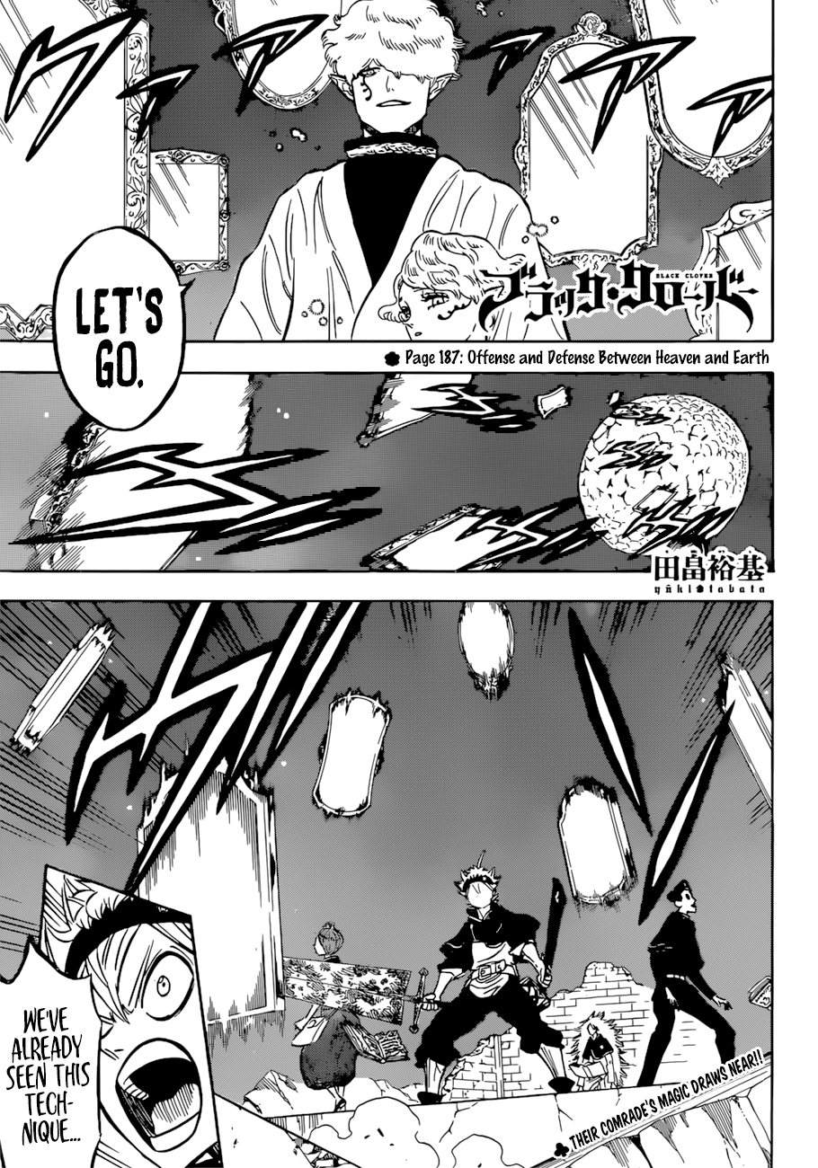 Black Clover chapter 189 page 1