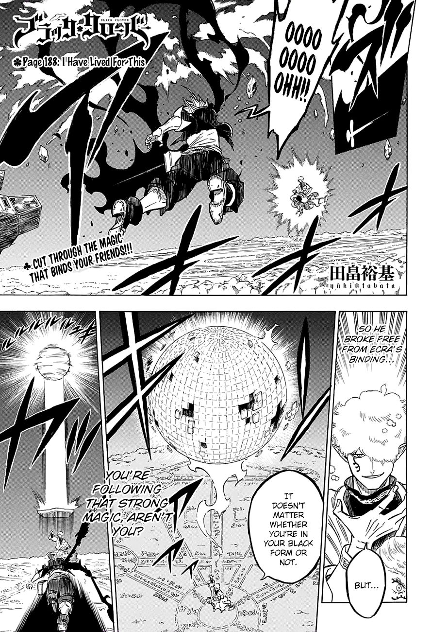 Black Clover chapter 190 page 4