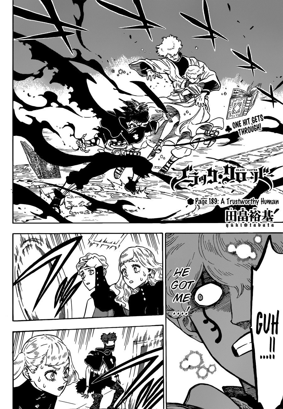 Black Clover chapter 191 page 3
