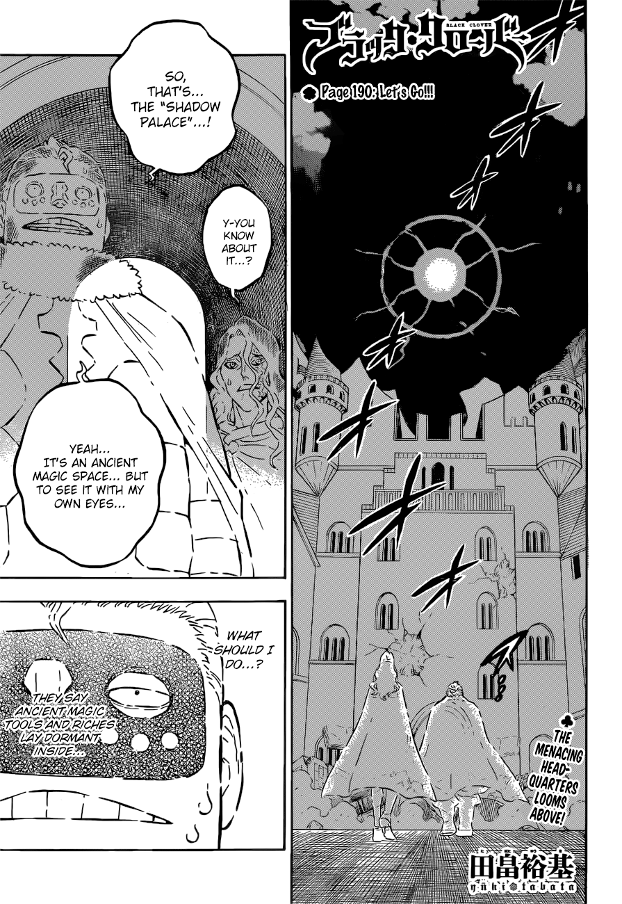 Black Clover chapter 192 page 1