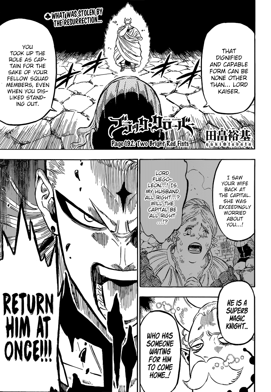 Black Clover chapter 194 page 1
