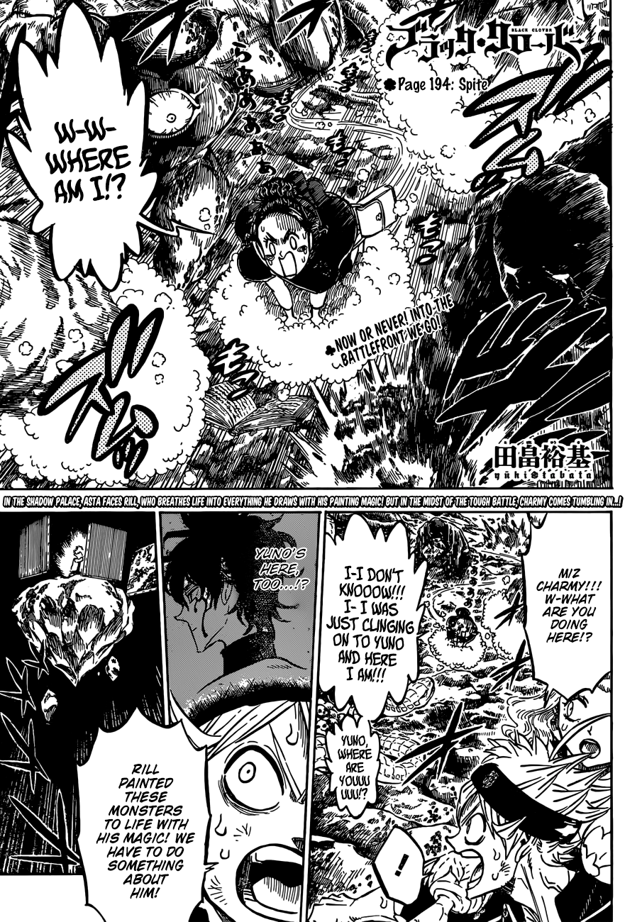 Black Clover chapter 196 page 1