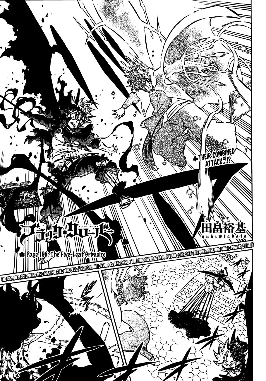 Black Clover chapter 200 page 1