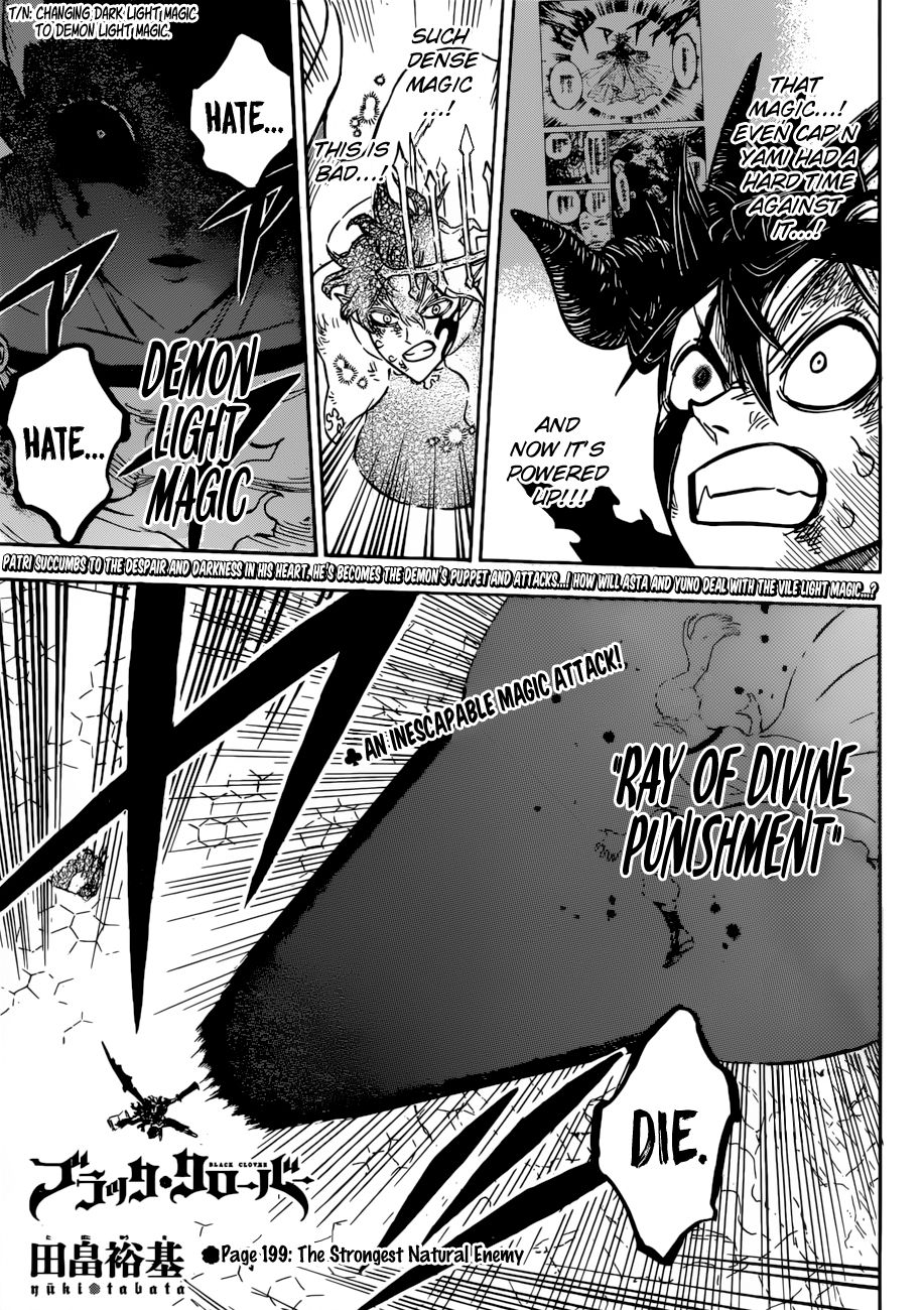 Black Clover chapter 201 page 1