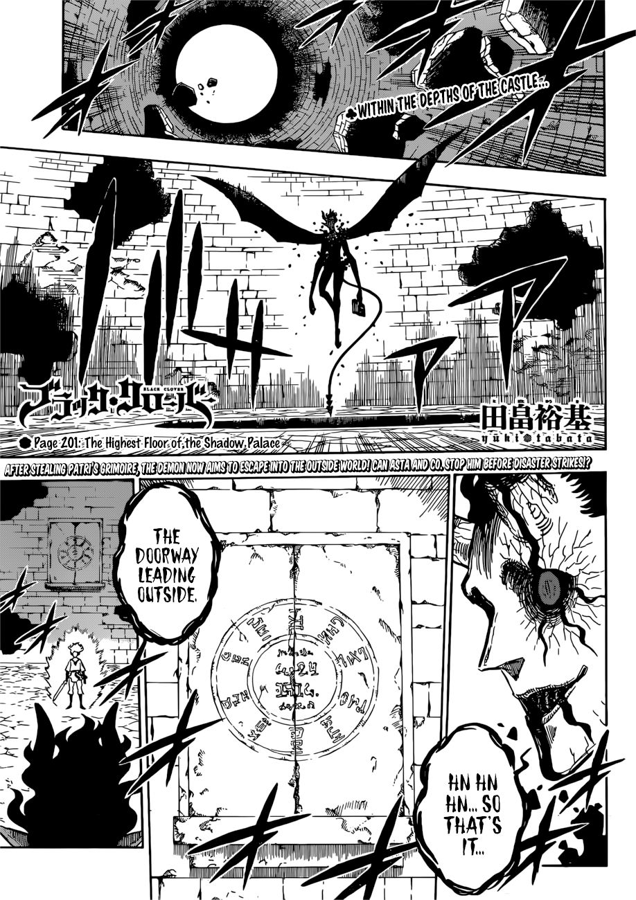 Black Clover chapter 203 page 1