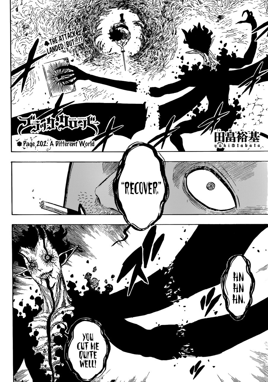 Black Clover chapter 204 page 3