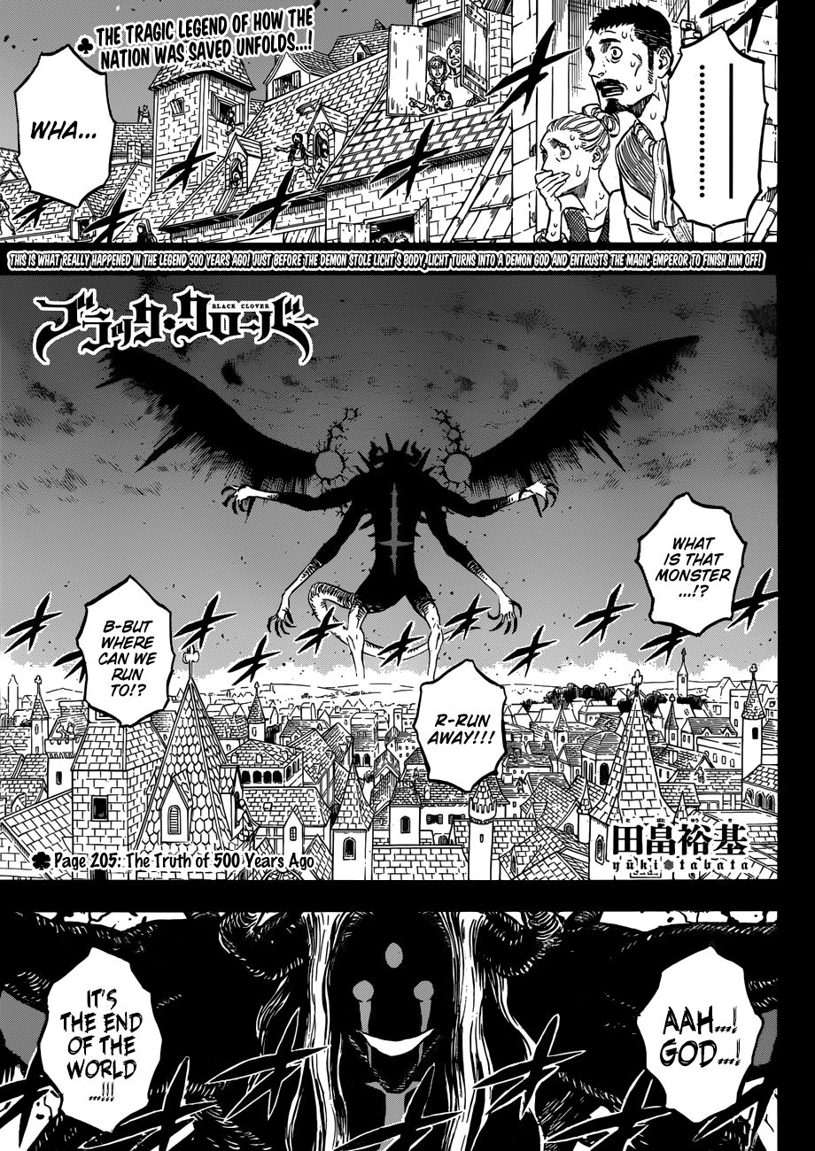 Black Clover chapter 207 page 1