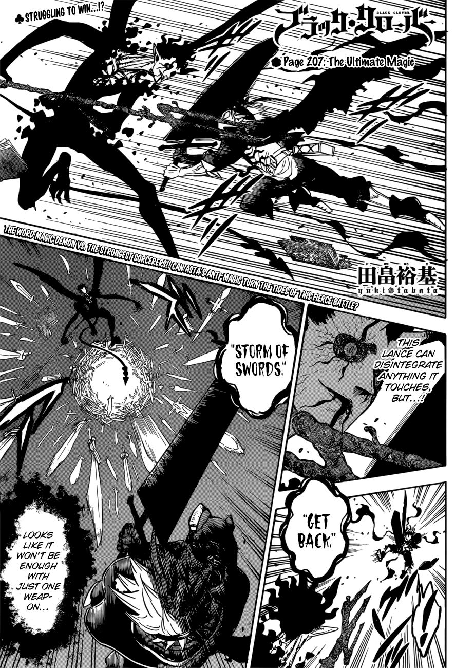 Black Clover chapter 209 page 1
