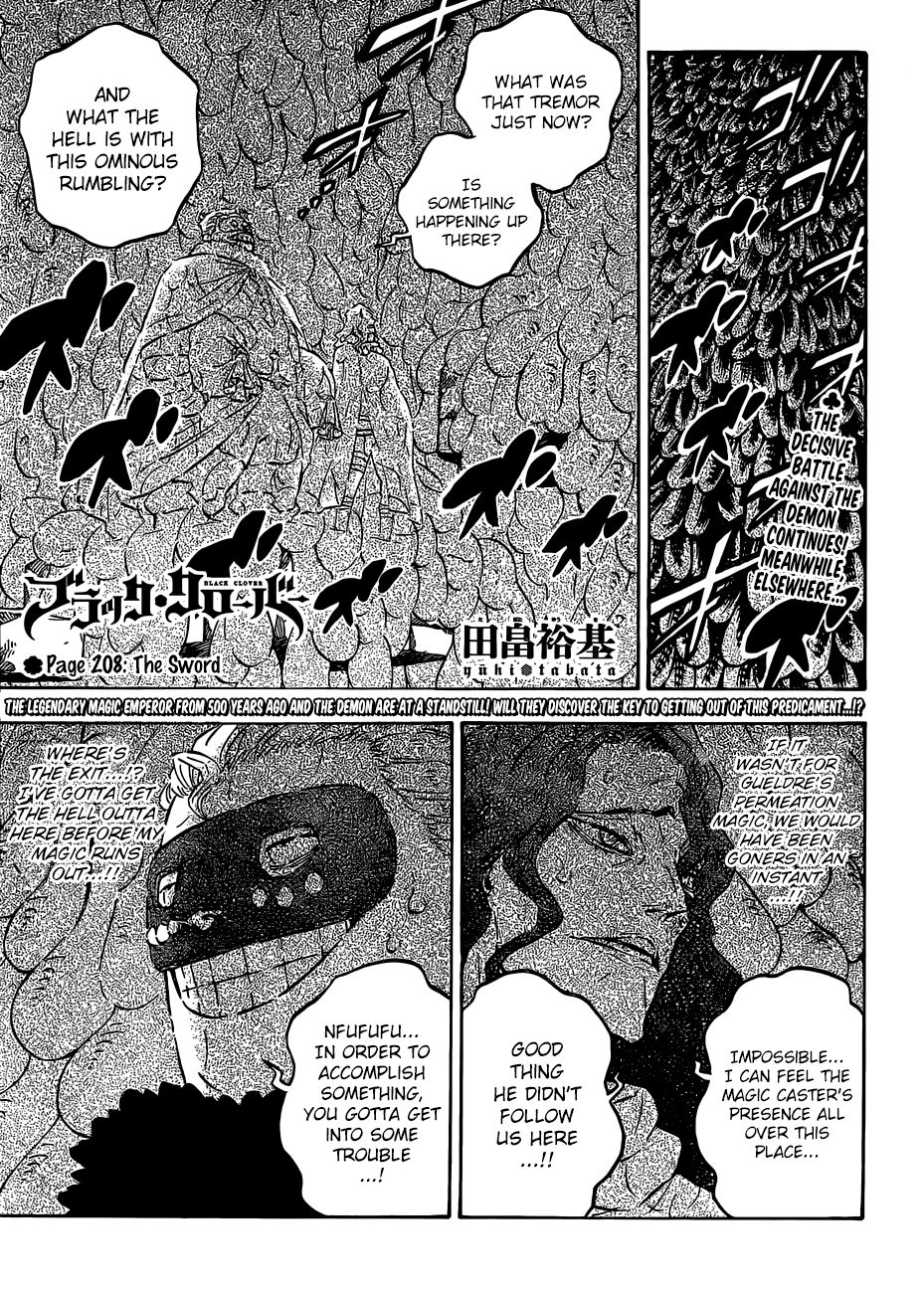Black Clover chapter 210 page 1