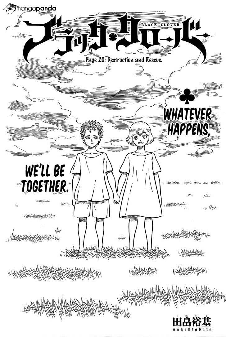 Black Clover chapter 22 page 1