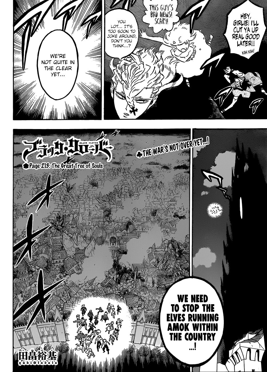 Black Clover chapter 215 page 3