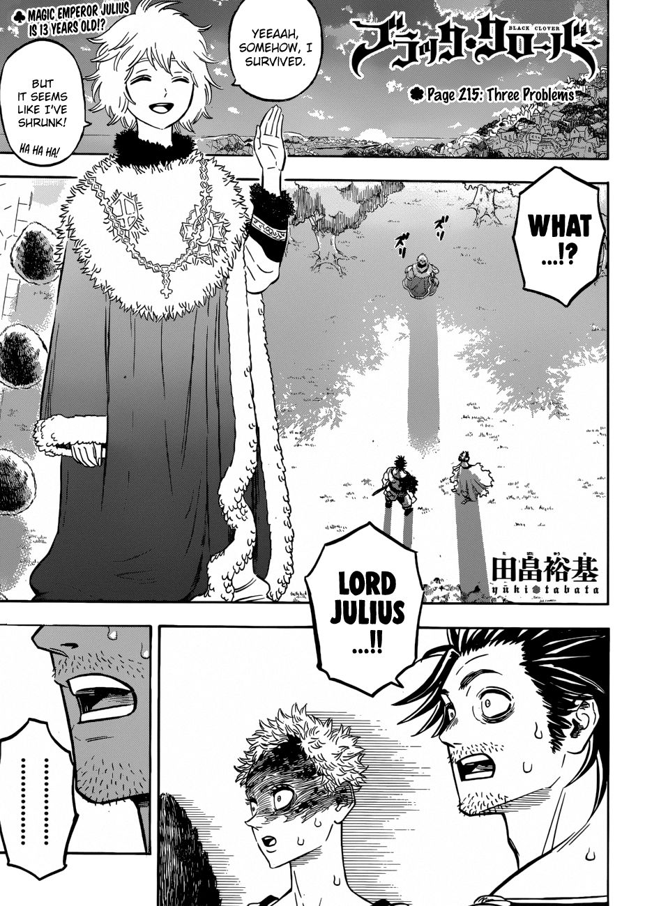 Black Clover chapter 217 page 1