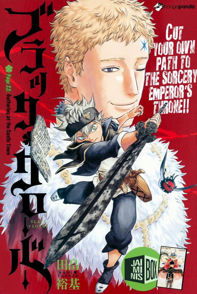 Black Clover chapter 23 page 1