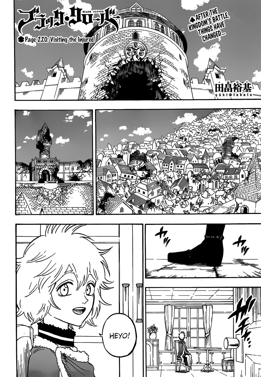 Black Clover chapter 222 page 3