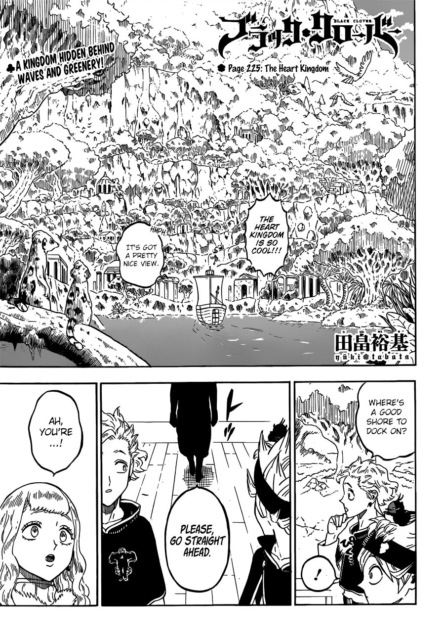 Black Clover chapter 227 page 1