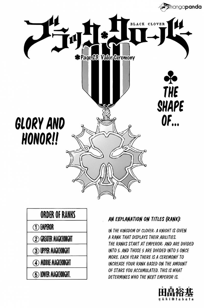 Black Clover chapter 24 page 2