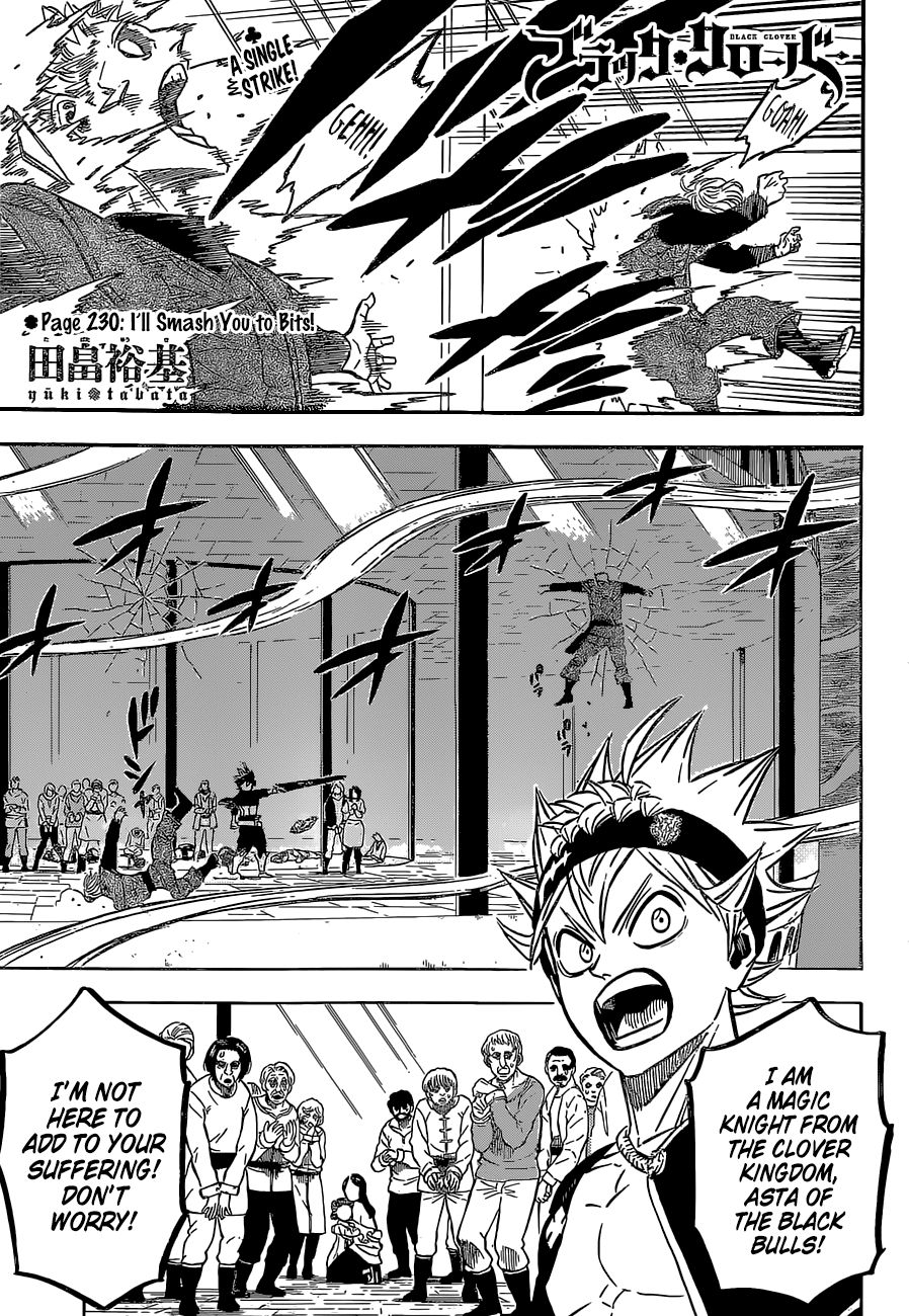 Black Clover chapter 232 page 1