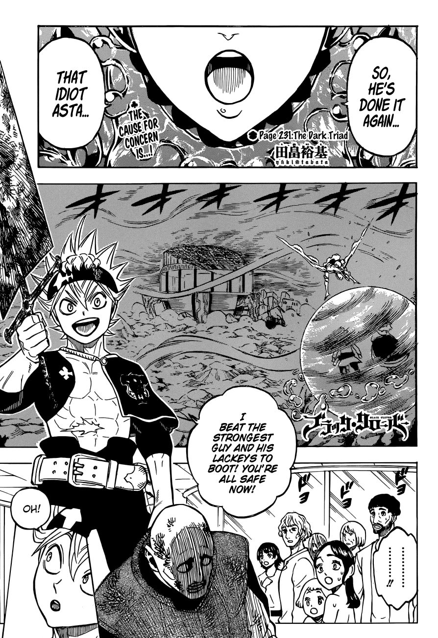 Black Clover chapter 233 page 1