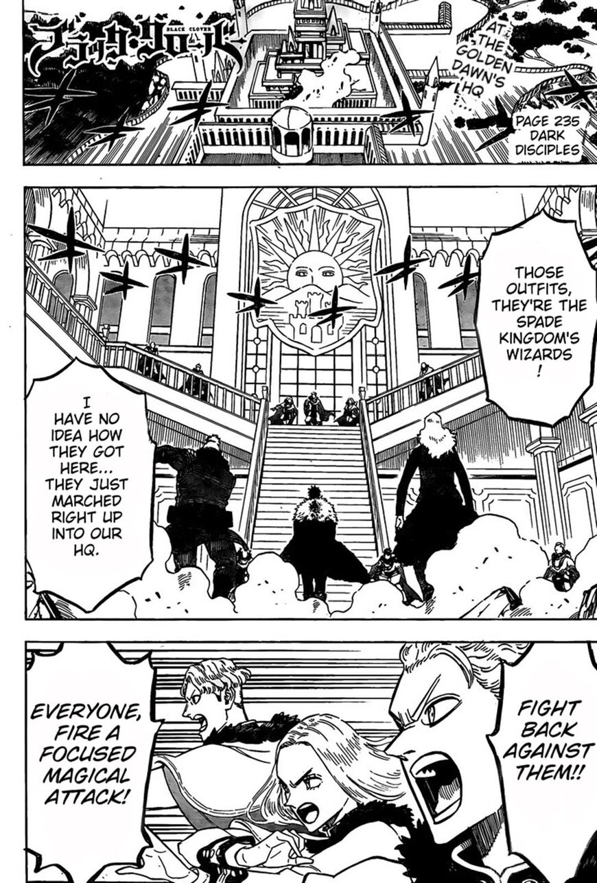 Black Clover chapter 237 page 2
