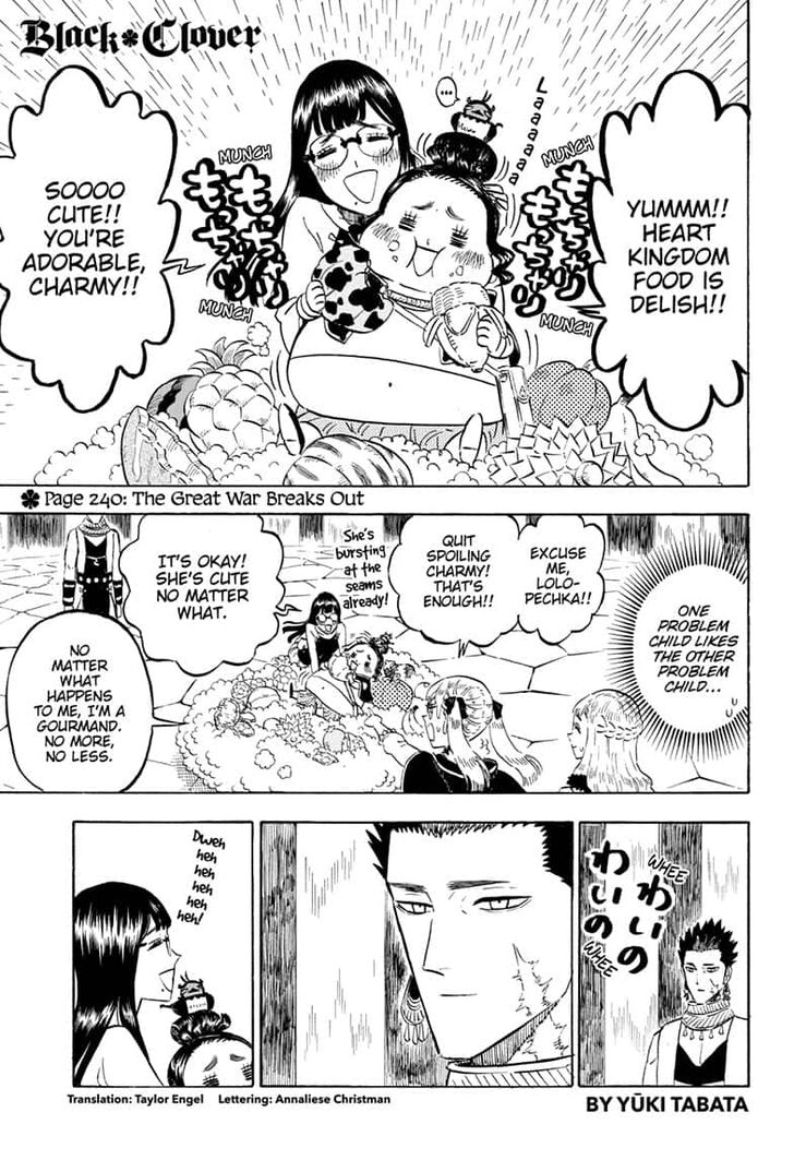 Black Clover chapter 242 page 1