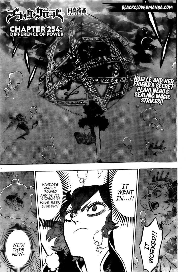 Black Clover chapter 257 page 1