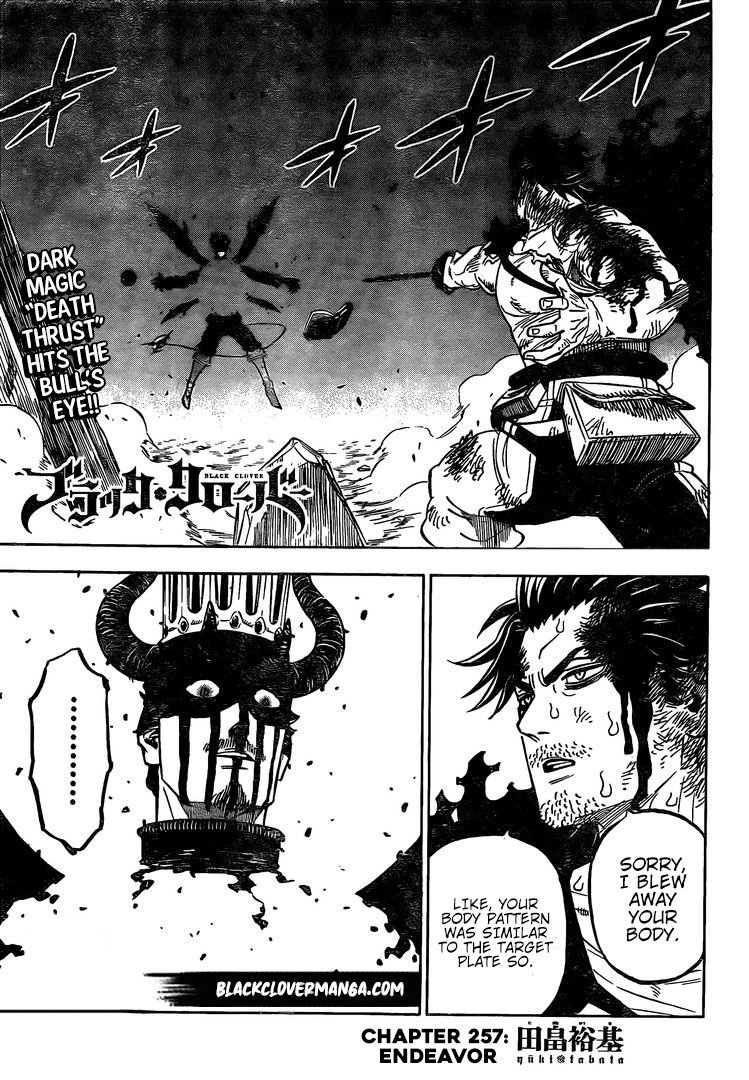 Black Clover chapter 260 page 1