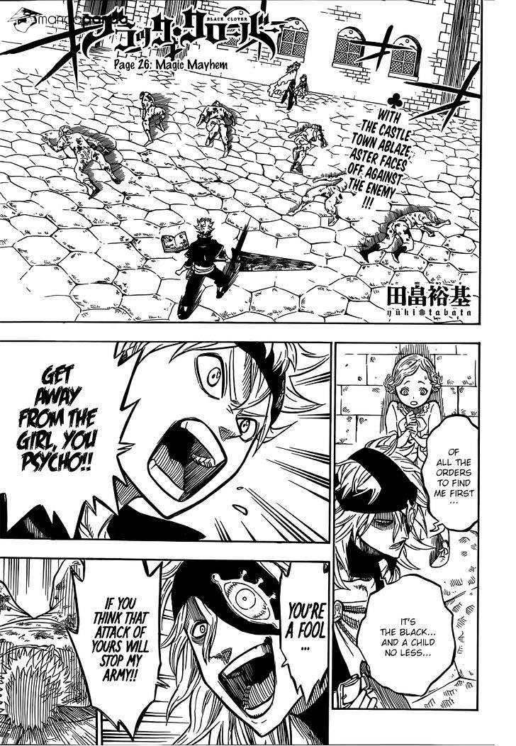 Black Clover chapter 27 page 2