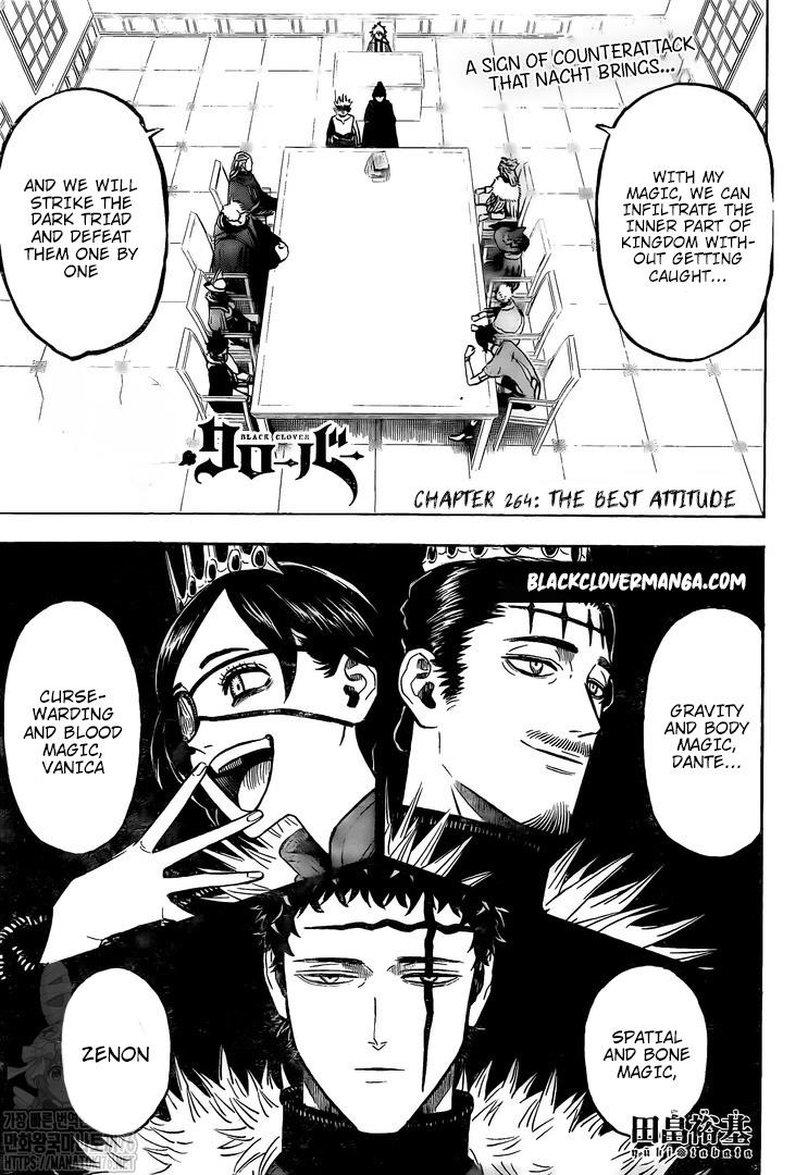 Black Clover chapter 267 page 1