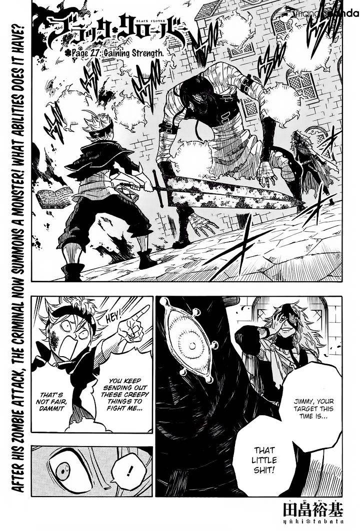 Black Clover chapter 28 page 2
