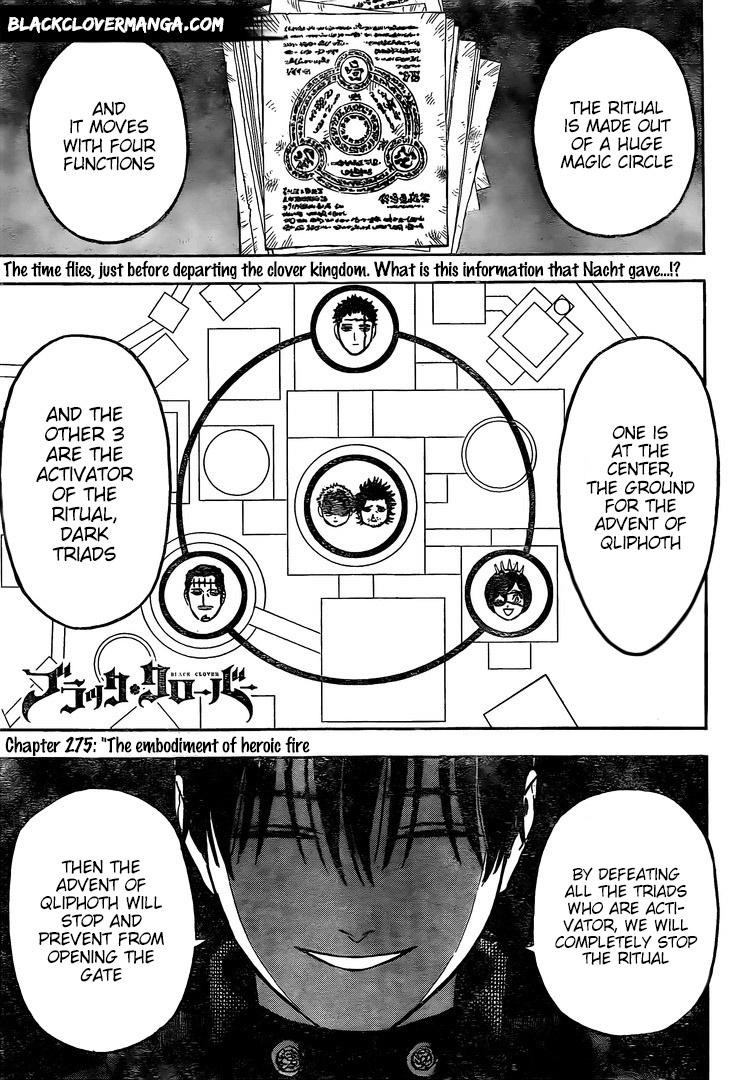 Black Clover chapter 278 page 1