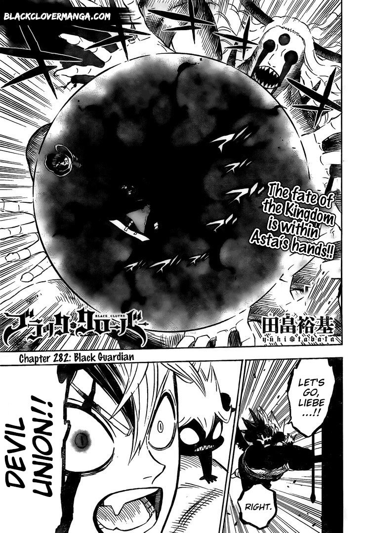 Black Clover chapter 285 page 1