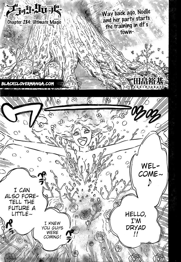 Black Clover chapter 287 page 1