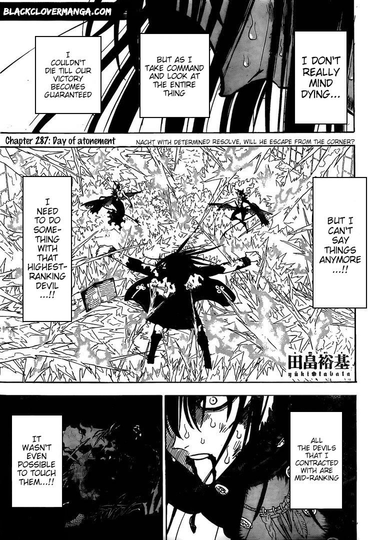Black Clover chapter 290 page 2