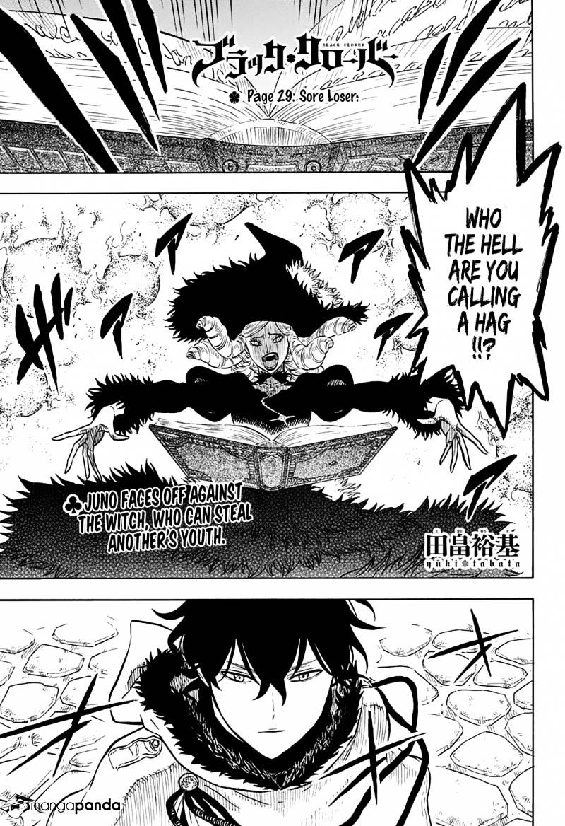 Black Clover chapter 30 page 2
