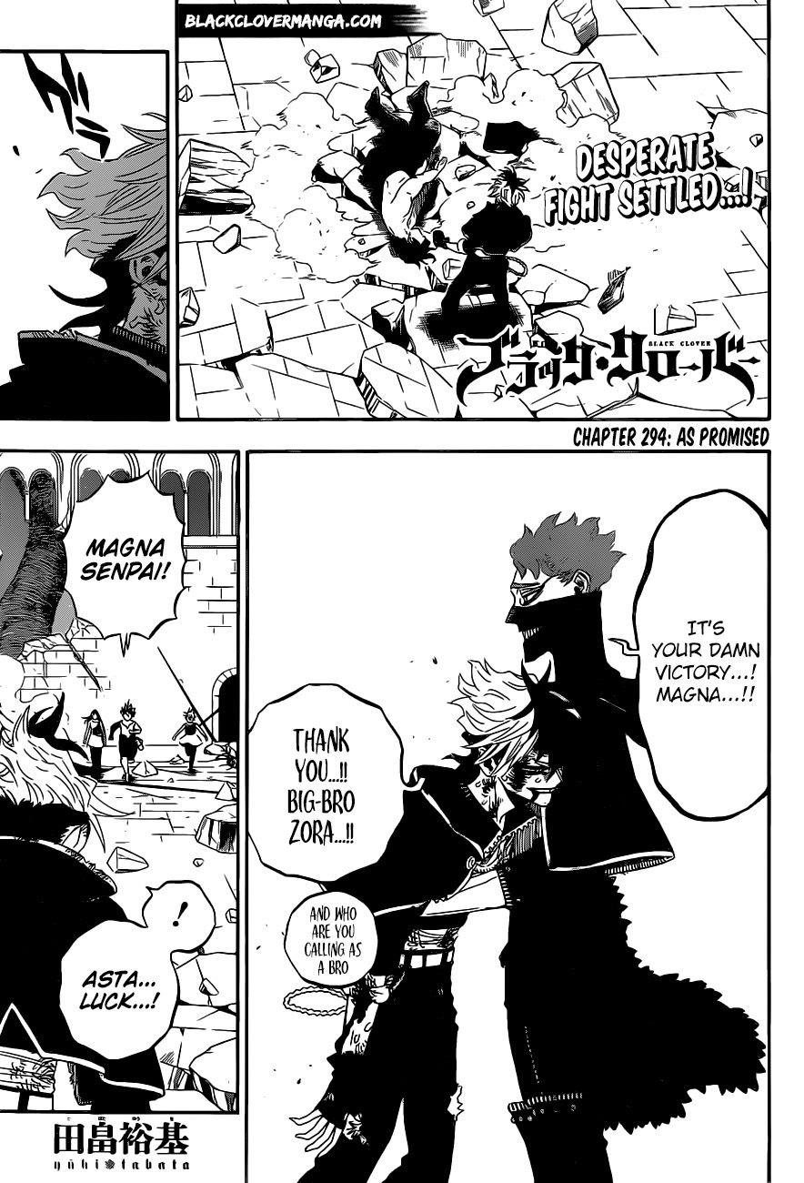 Black Clover chapter 297 page 1